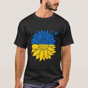 Camiseta Paz Na Ucrânia Para A Bandeira Ucraniana