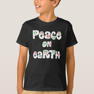 Camiseta Paz No Natal Da Terra