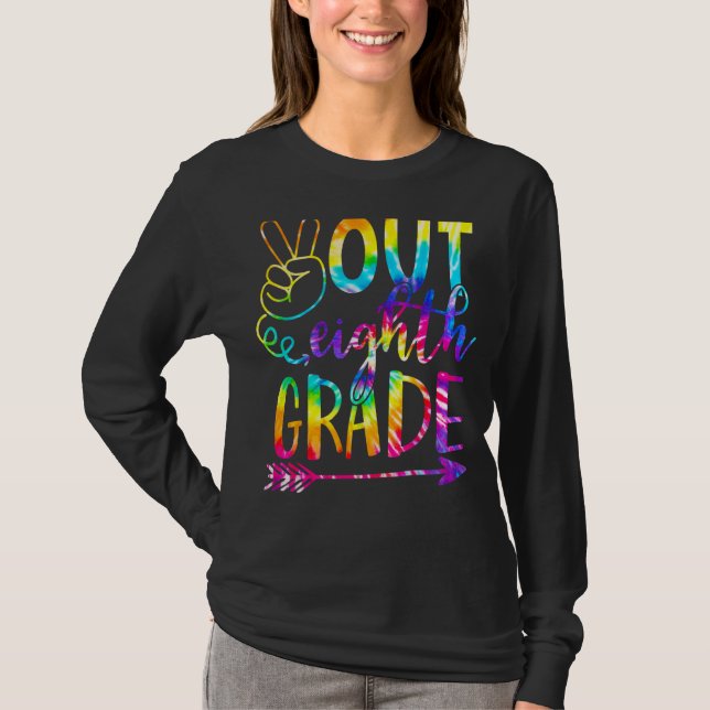 Camiseta Paz no Oitavo Ano Feliz Dia do Ensino (Frente)