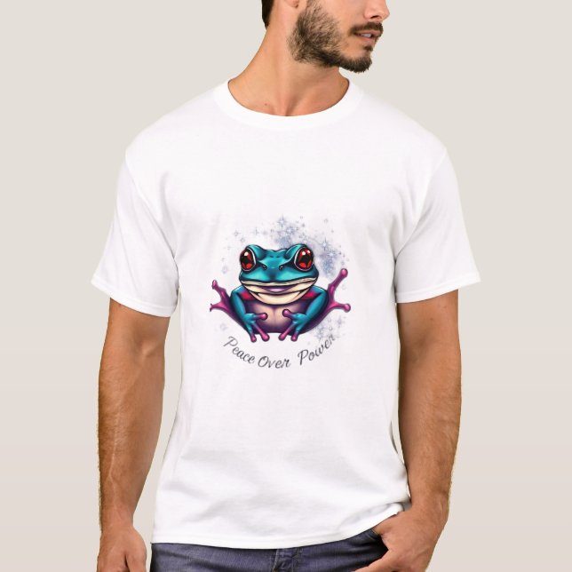 Camiseta Paz no Poder - Teto Sapo Vampiro (Frente)