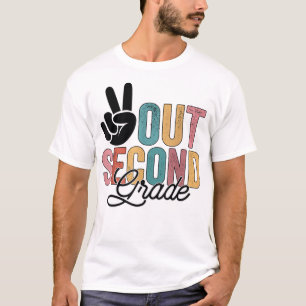 Camiseta Paz No Segundo Ano Do Último Dia Da Escola 2022 Gr