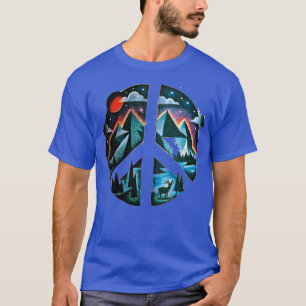 Camiseta Paz No Triplo Selvagem