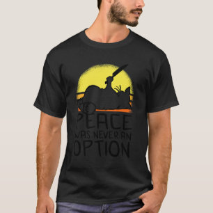 Camiseta Paz Nunca Foi Uma Opção De Memória Cat 1