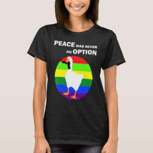 Camiseta Paz O Que Nunca Uma Opção Vai Para Memória Com A A