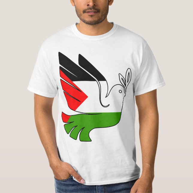 Camiseta Paz para a Palestina (Frente)