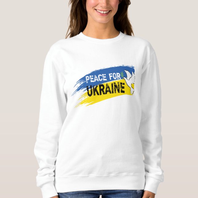 Camiseta Paz para a Ucrânia (Frente)