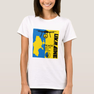 Camiseta Paz Para A Ucrânia