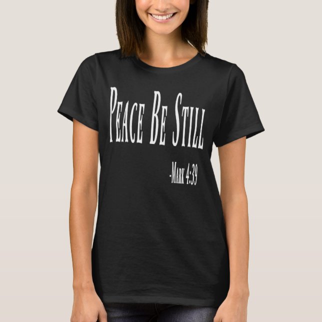 Camiseta Paz Para Mulheres E Homens (Frente)