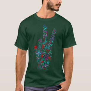 Camiseta Paz para o enxerto de cana-de-açúcar