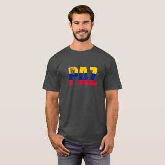 Camiseta PAZ - paz - TShirt do apoio da crise de Venezuela
