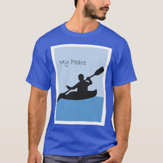 Camiseta Paz que Kayaking