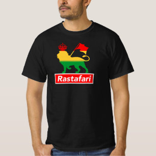 Camiseta Paz Rasta de Rastafari do coração do amor um do
