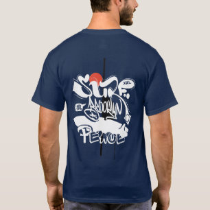 Camiseta Paz Retro Surf Brooklyn