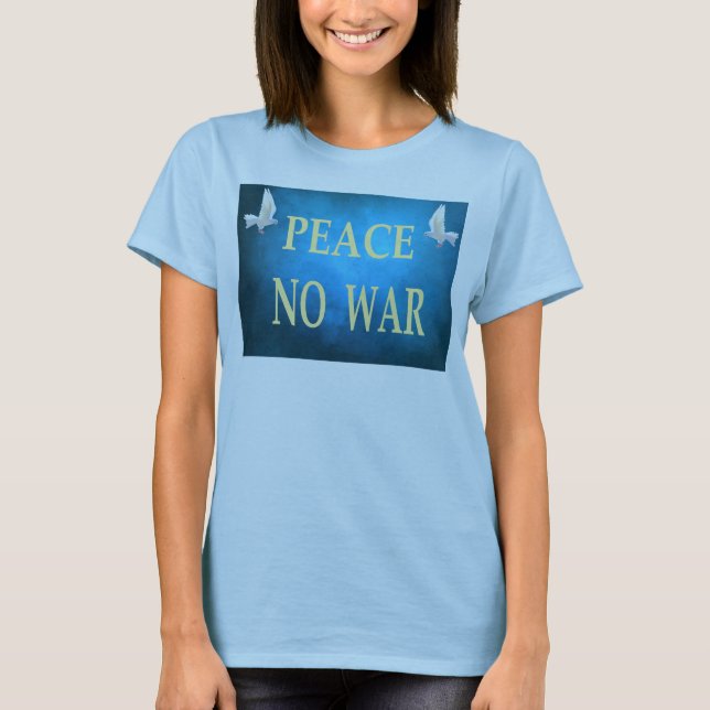 Camiseta Paz Sem Guerra (Frente)