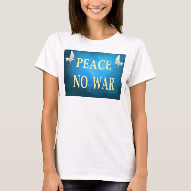 Camiseta Paz Sem Guerra (Frente)