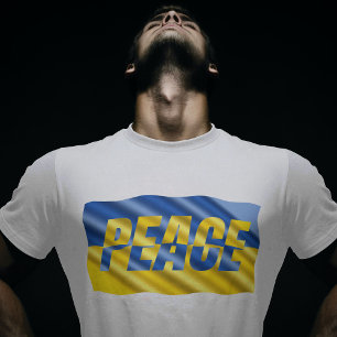Camiseta Paz sem guerra anti-guerra Ucrânia Inspirou o amar