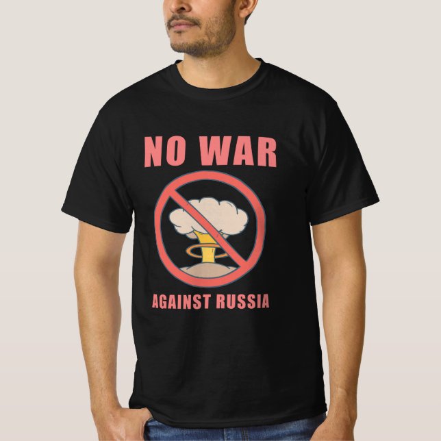 Camiseta Paz Sem guerra Rússia Ucrânia (Frente)