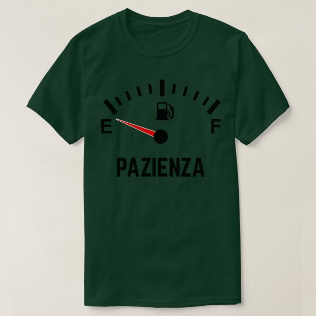 Camiseta Pazienza (Frente do Design)