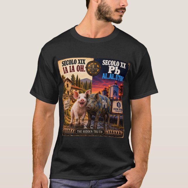Camiseta Pb Pig – A Verdade Oculta (Frente)