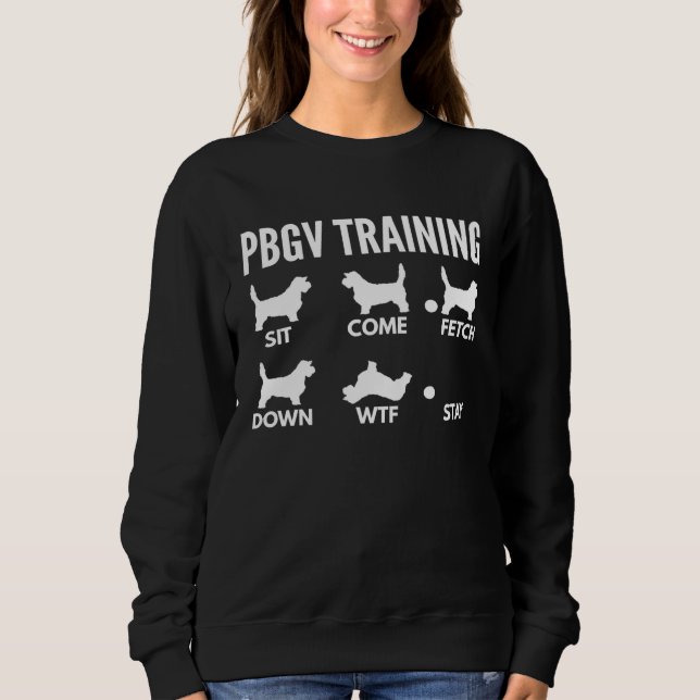 Camiseta PBGV Training for Petit Basset Griffon Vendeen Own (Frente)