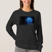 Pc Cientista Do Chip De Computador Do Nerd Gamer
