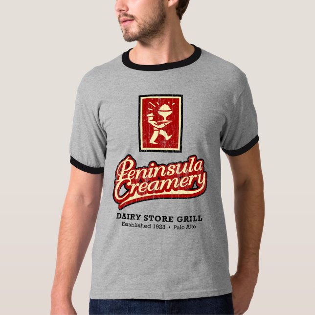 Camiseta PC tudo (creme do vintage) (Frente)