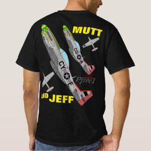 Camiseta Pcinco1 P-51 "Mutt and Jeff" 3rd Scouting Force T-