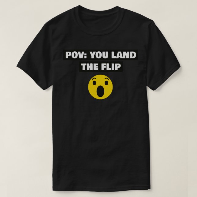 Camiseta PDV Você pousa o sacudir (Frente do Design)
