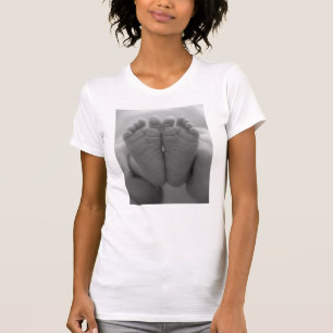 Camiseta Pé de bebê