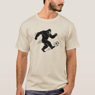 Camiseta Pé de Pé Grande Jogando Futebol