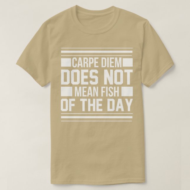 Camiseta pe Diem Fish (Frente do Design)