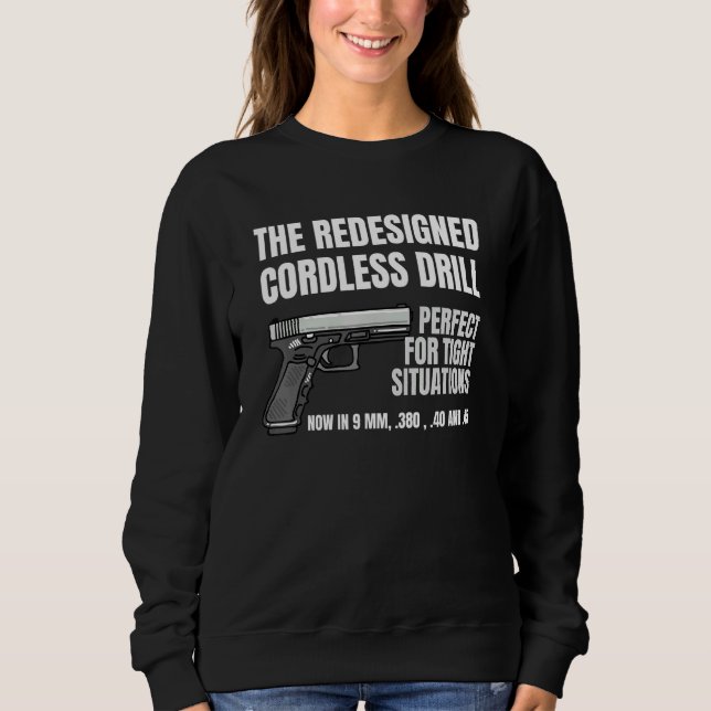 Camiseta Pe Ed Com pistola De Mano De Fogo Sem Fios (Frente)