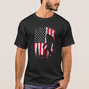 Camiseta Pé Grande 4 De Julho Bandeira Americana