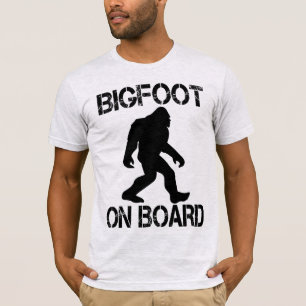 Camiseta Pé Grande a Bordo Pé Grande Divertido