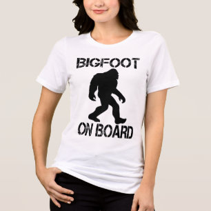 Camiseta Pé Grande a Bordo Pé Grande Divertido