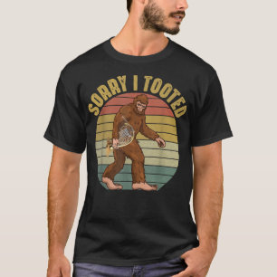 Camiseta Pé Grande Brincando De Corno Francês Desculpe Por