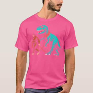 Camiseta Pé Grande Caminhando O Dinossauro Sasquatch Caminh