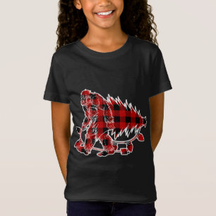 Camiseta Pé Grande Carregando Árvore de Natal Crença