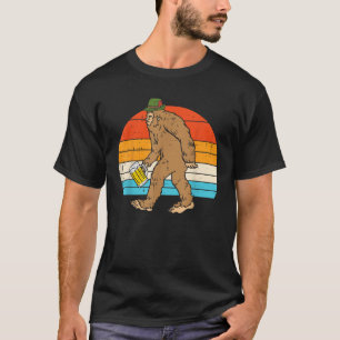 Camiseta Pé Grande da Baviera Oktoberfest Alemão Engraçado 