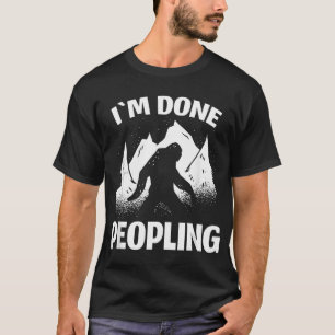 Camiseta Pé Grande Introvertido Engraçado Humor de Escritór