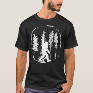 Camiseta Pé-Grande Legal Em Forest Rock Roll Shirt Sasquatc