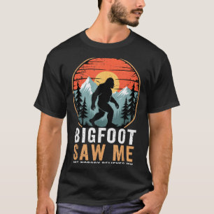 Camiseta Pé Grande Me Viu Mas Ninguém Acredita Nele Humor E