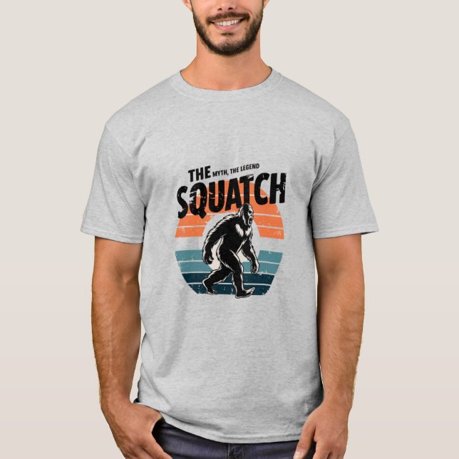 Camiseta Pé Grande: O Mito A Lenda (Frente)