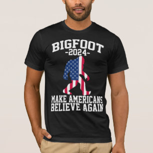 Camiseta Pé Grande Para O Presidente 2024