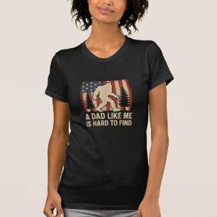 Camiseta Pé Grande Patriótico Um Pai Como Eu É Difícil De E