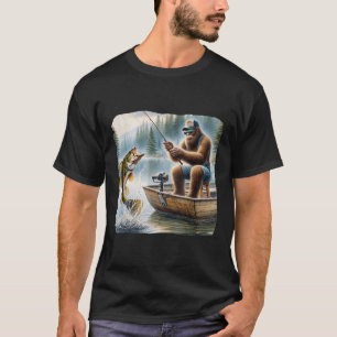 Camiseta Pé Grande Pescado Sasquatch Summer B Pescador