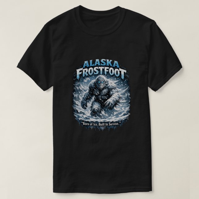 Camiseta Pé-grande Sasquatch (Frente do Design)
