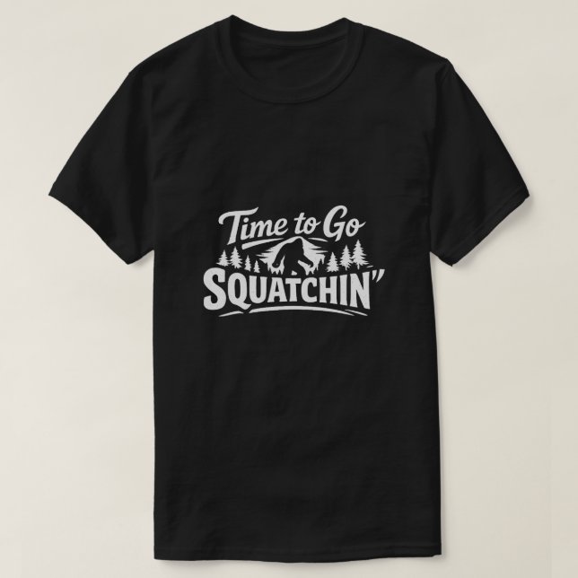 Camiseta Pé-grande Sasquatch (Frente do Design)