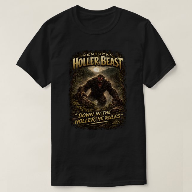 Camiseta Pé-grande Sasquatch (Frente do Design)