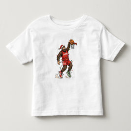 Camiseta Pé Grande Sasquatch Basquete Natal 2026 Feriado